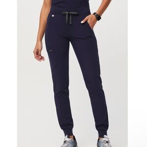 Zamora Navy Blue Jogger Scrub Pants